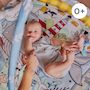 Voir la diapositive 2 : KINDERKRAFT Tapis d'éveil 2 en 1 - tapis sensoriel pour bébé
