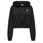 Only Sweat Noir Femme Only Lanor. Coloris disponibles : Noir