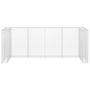 Voir la diapositive 4 : VIDAXL Mur en gabion pour poubelles Acier galvanise 320x100x120 cm