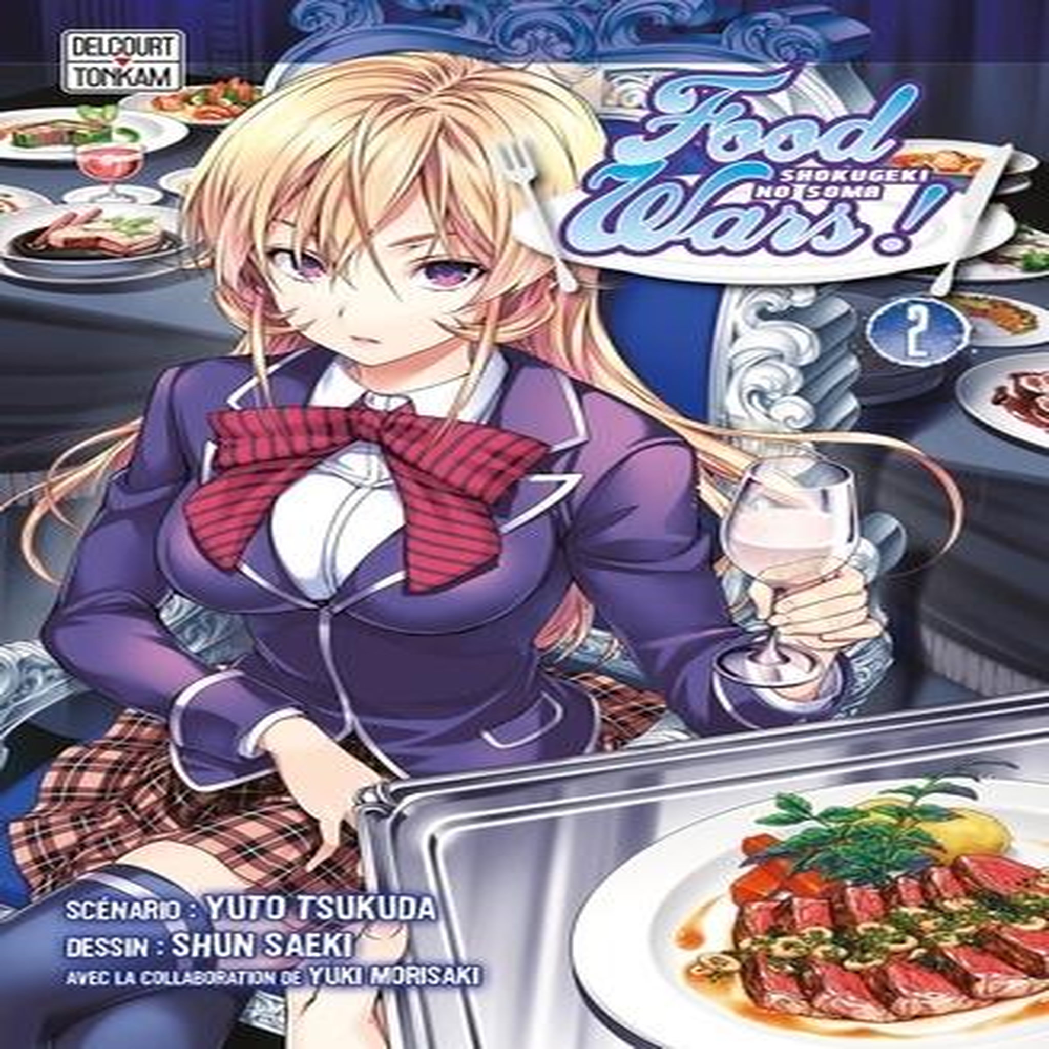 FOOD WARS ! TOME 2 : LA REINE DE GLACE ET L'OURAGAN PRINTANIER, Tsukuda Yuto