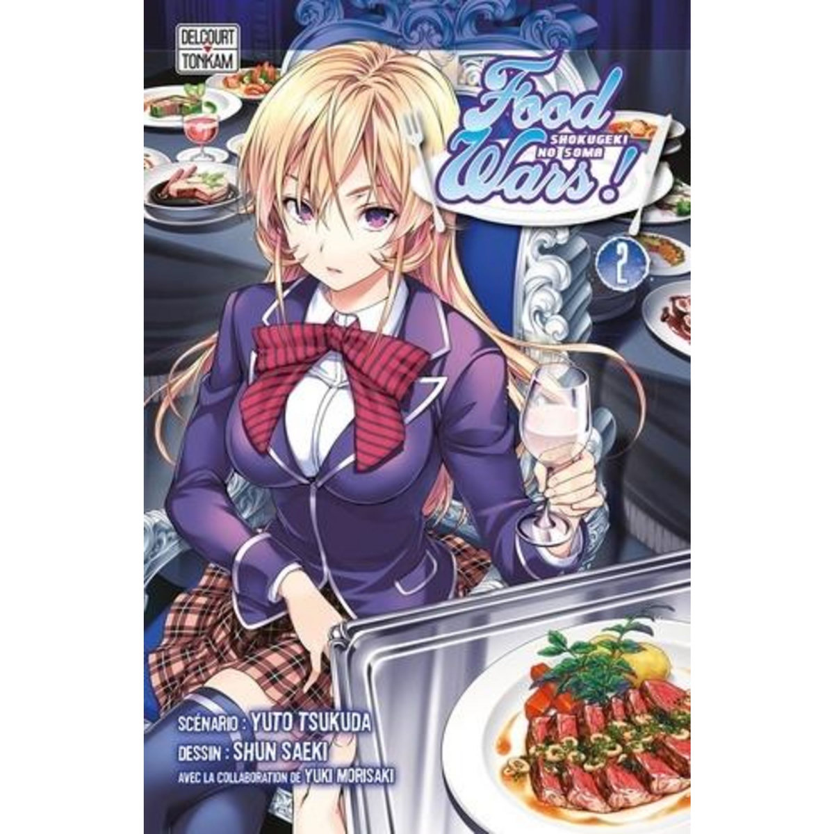 FOOD WARS ! TOME 2 : LA REINE DE GLACE ET L'OURAGAN PRINTANIER, Tsukuda Yuto