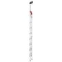 Voir la diapositive 6 : HAILO Escabeau 8 marches 3m45 en aluminium - L60