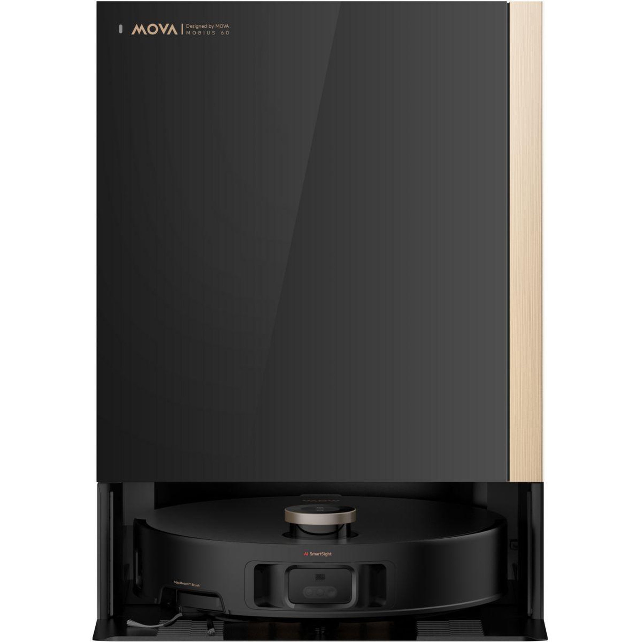 MOVA Robot aspirateur laveur mobius 60 avec serpillères auto-interchangeables