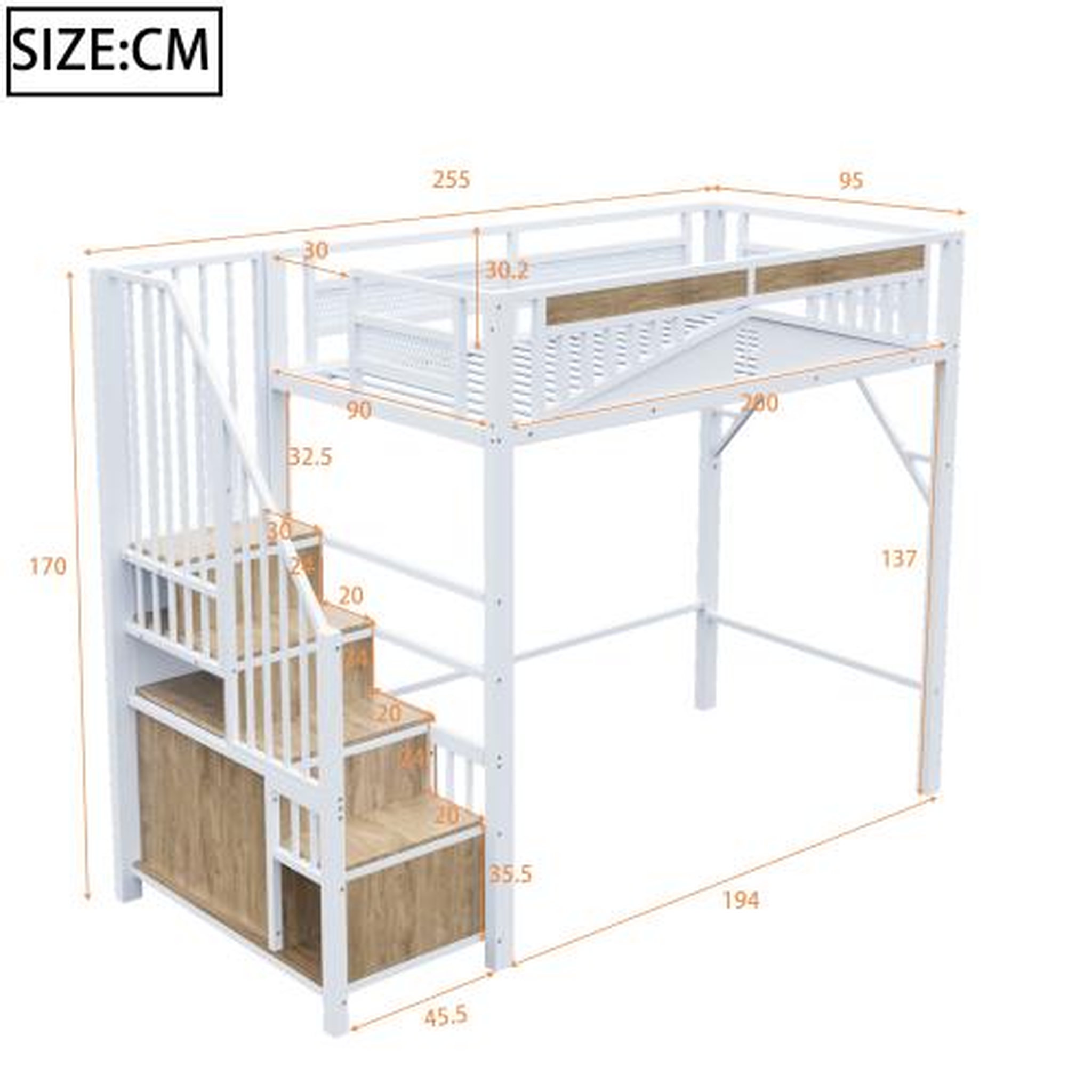 Voir la diapositive 3 : MERAX Lit mezzanine