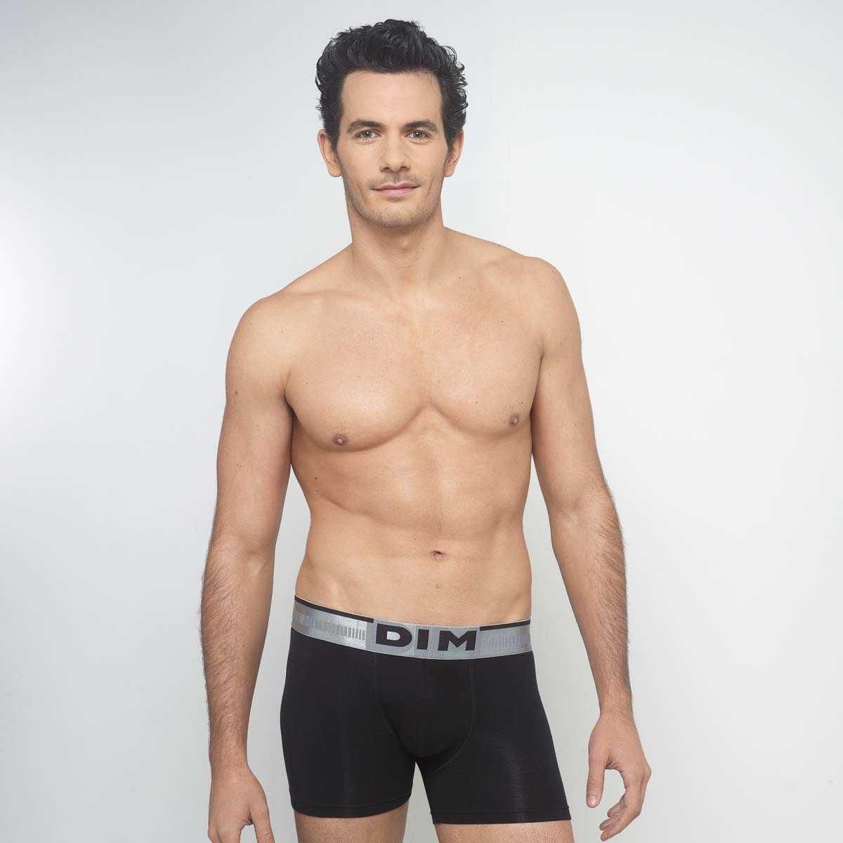 DIM Boxer long en coton 