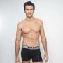 Voir la diapositive 1 : DIM Boxer long en coton 
