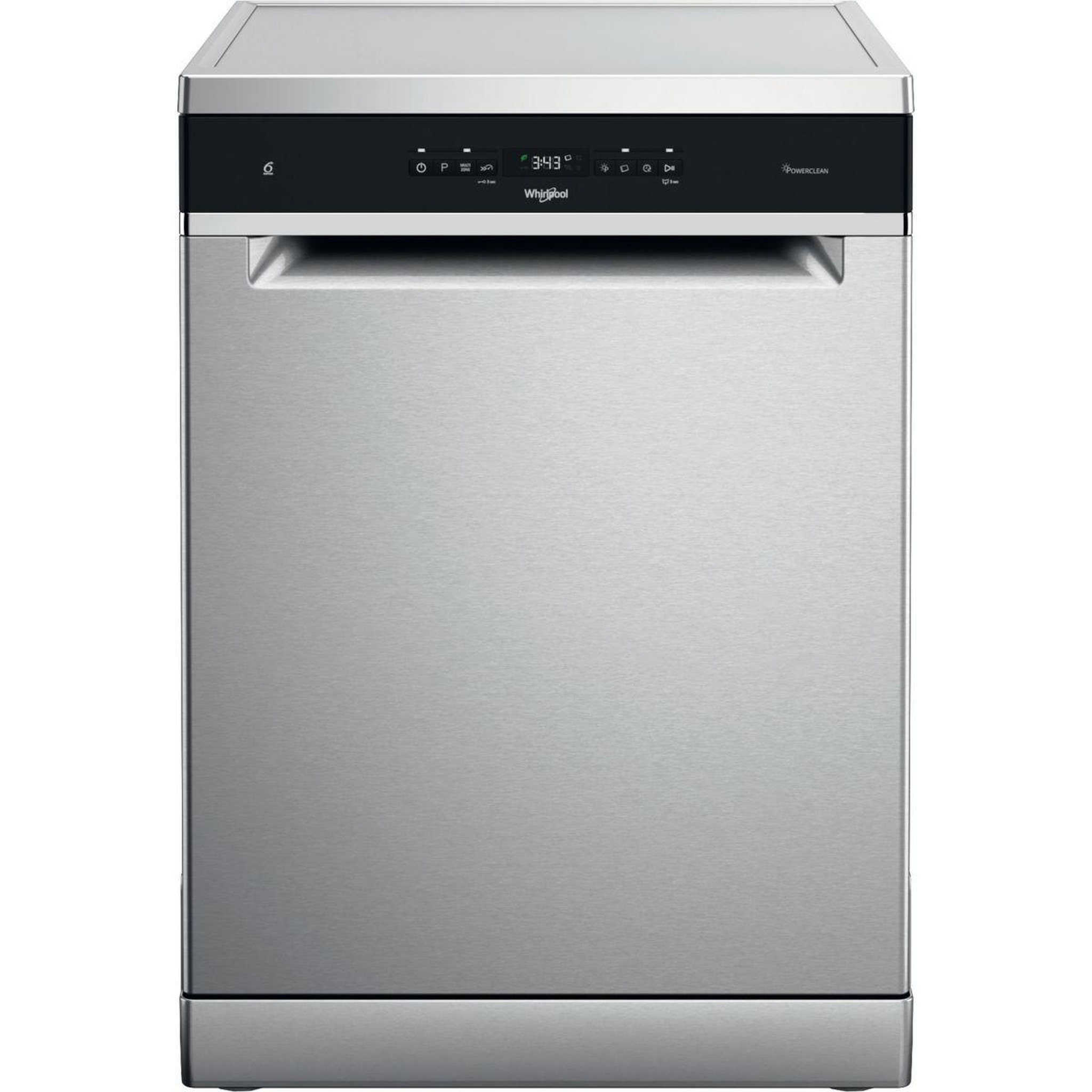 Voir la diapositive 1 : Whirlpool Lave vaisselle 60 cm WH3FC14BN71X 6ème sens