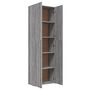 Voir la diapositive 5 : VIDAXL Armoire de bureau Sonoma gris 60x32x190 cm Bois d'ingenierie