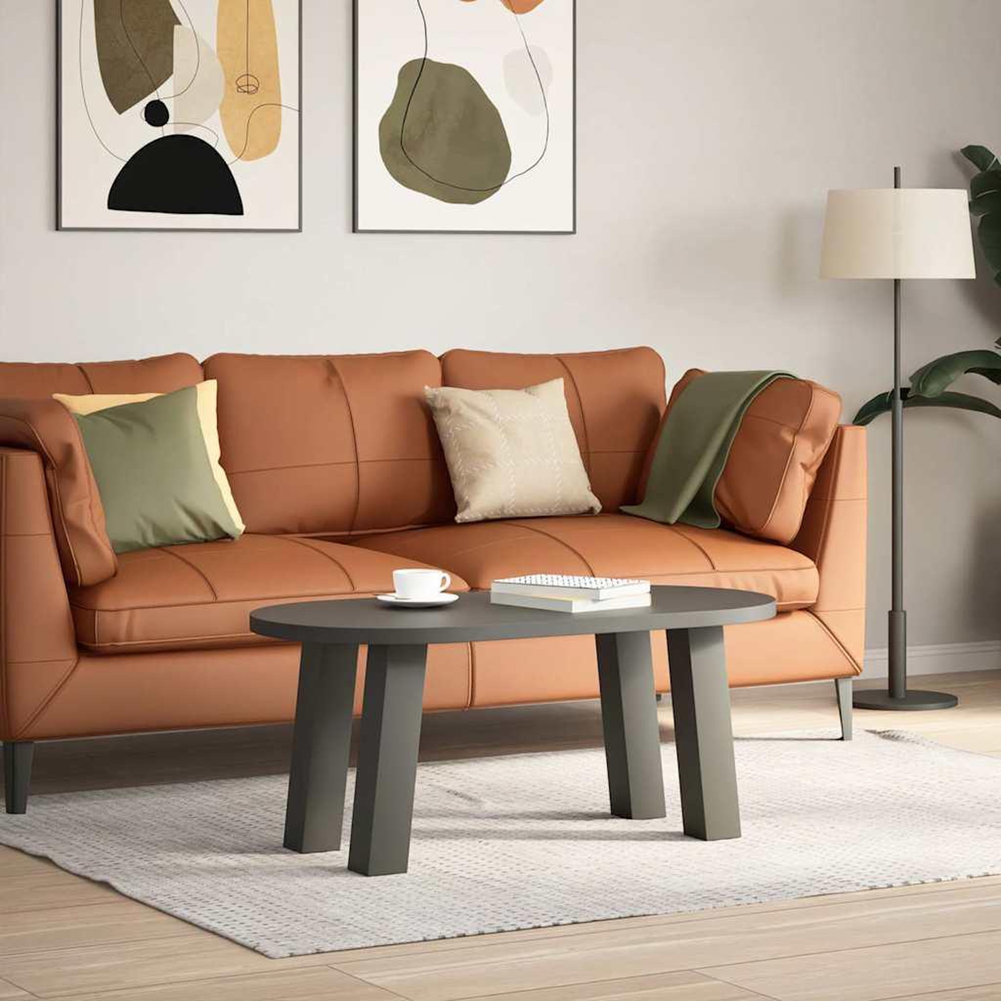 Voir la diapositive 3 : VIDAXL Pieds de table basse 4 pcs anthracite 30 cm acier
