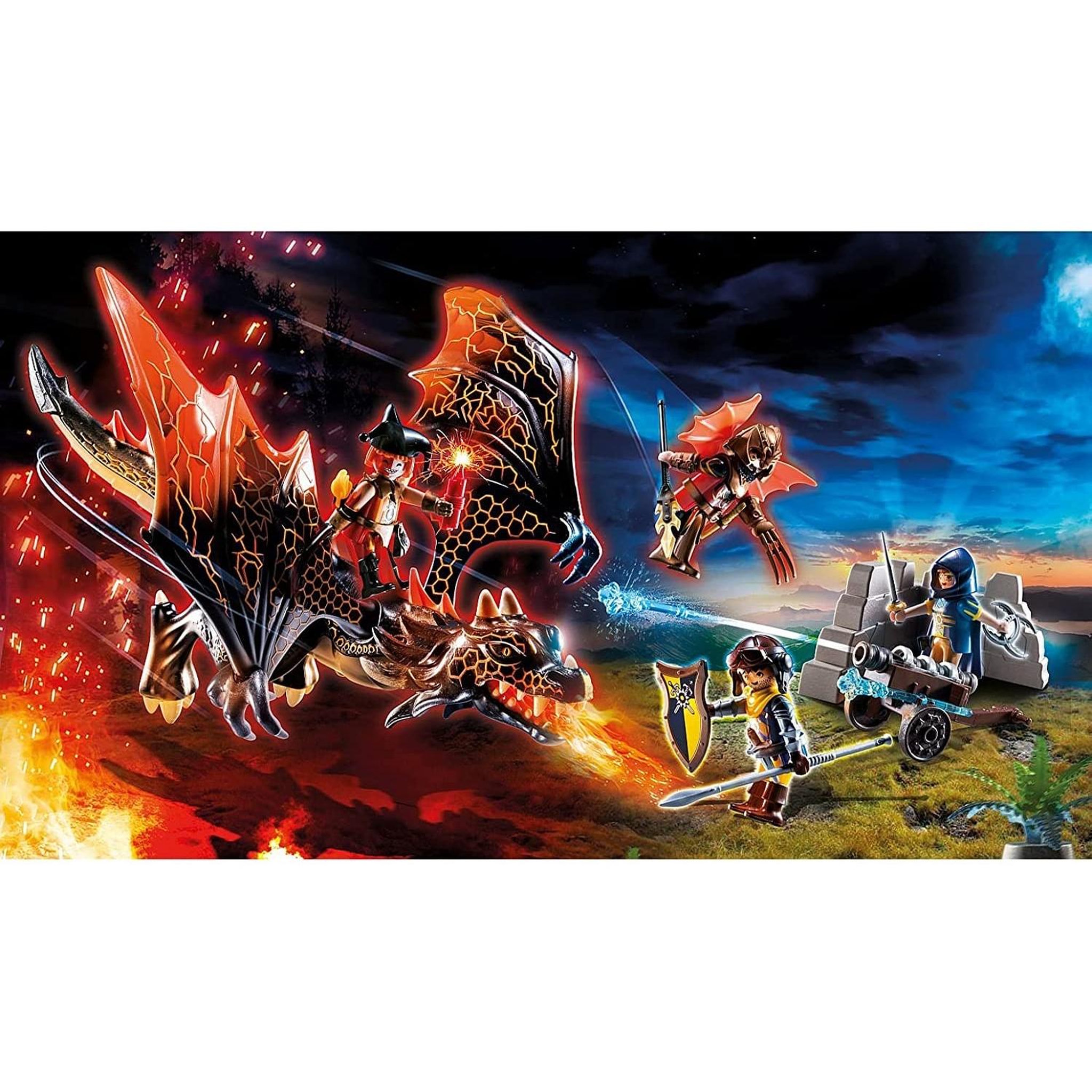 Voir la diapositive 3 : PLAYMOBIL Novelmore Chevaliers Novelmore avec Dragon de Burnham Raiders