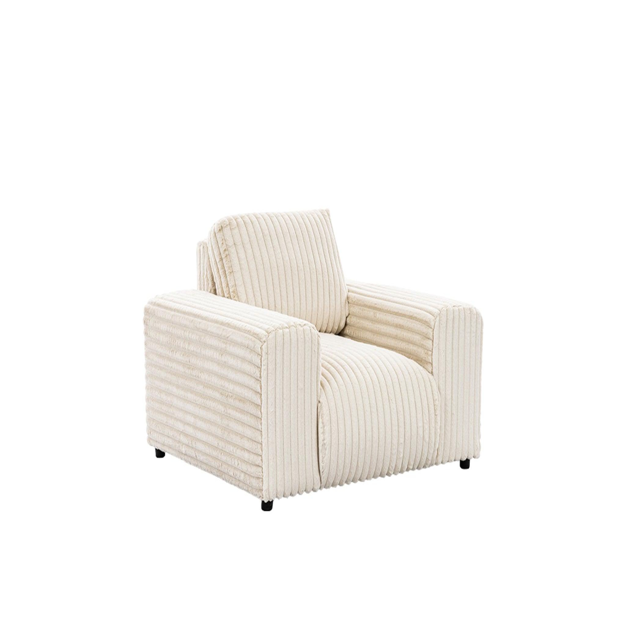 Voir la diapositive 6 : CASANOVA PARIS Caisa - fauteuil en velours côtelé