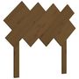 Voir la diapositive 2 : VIDAXL Tete de lit Marron miel 92x3x81 cm Bois massif de pin