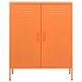 Voir la diapositive 3 : VIDAXL Armoire de rangement Orange 80x35x101,5 cm Acier