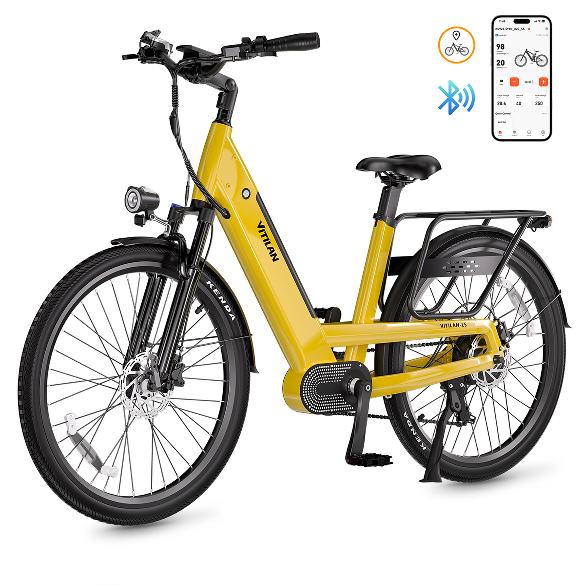 Voir la diapositive 5 : VITILAN Vélo électrique urbain VITILAN L5