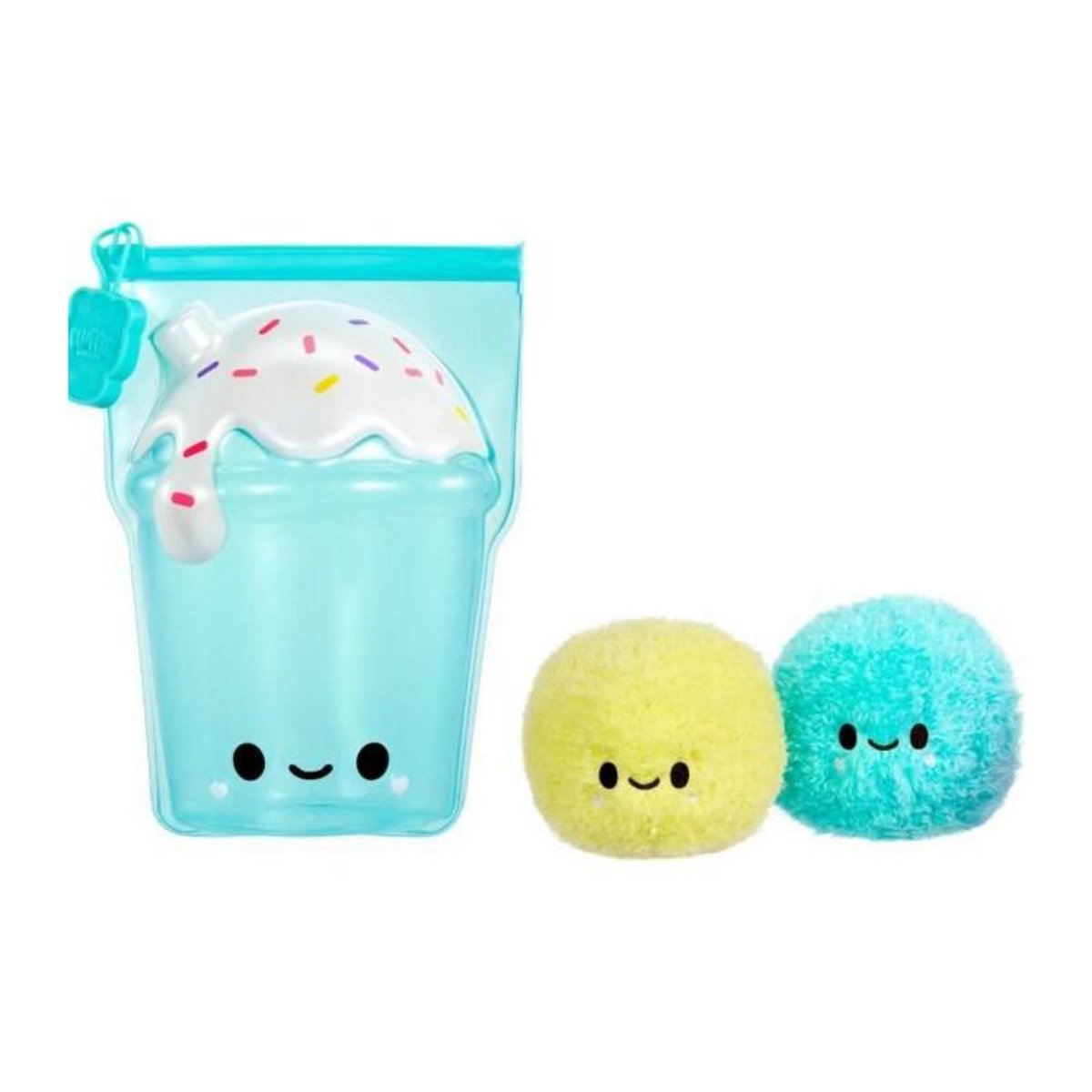 L.O.L. SURPRISE! Fluffie Stuffiez - Peluche ASMR a personnaliser - BOBA - Rembourrage a retirer et découvrir un autre personnage - Dés 4 ans