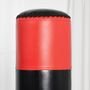 Voir la diapositive 6 : HOMCOM Sac de frappe boxe autoportant punching ball Ø 60 x 180 cm ventouses antidérapantes amortisseurs noir rouge