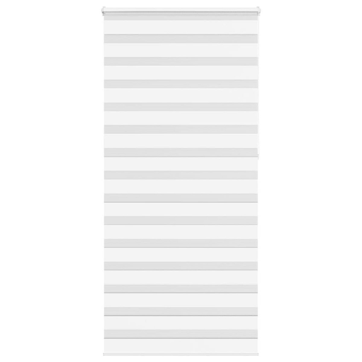 VIDAXL Store zebre blanc 105x230 cm largeur du tissu 100,9cm polyester