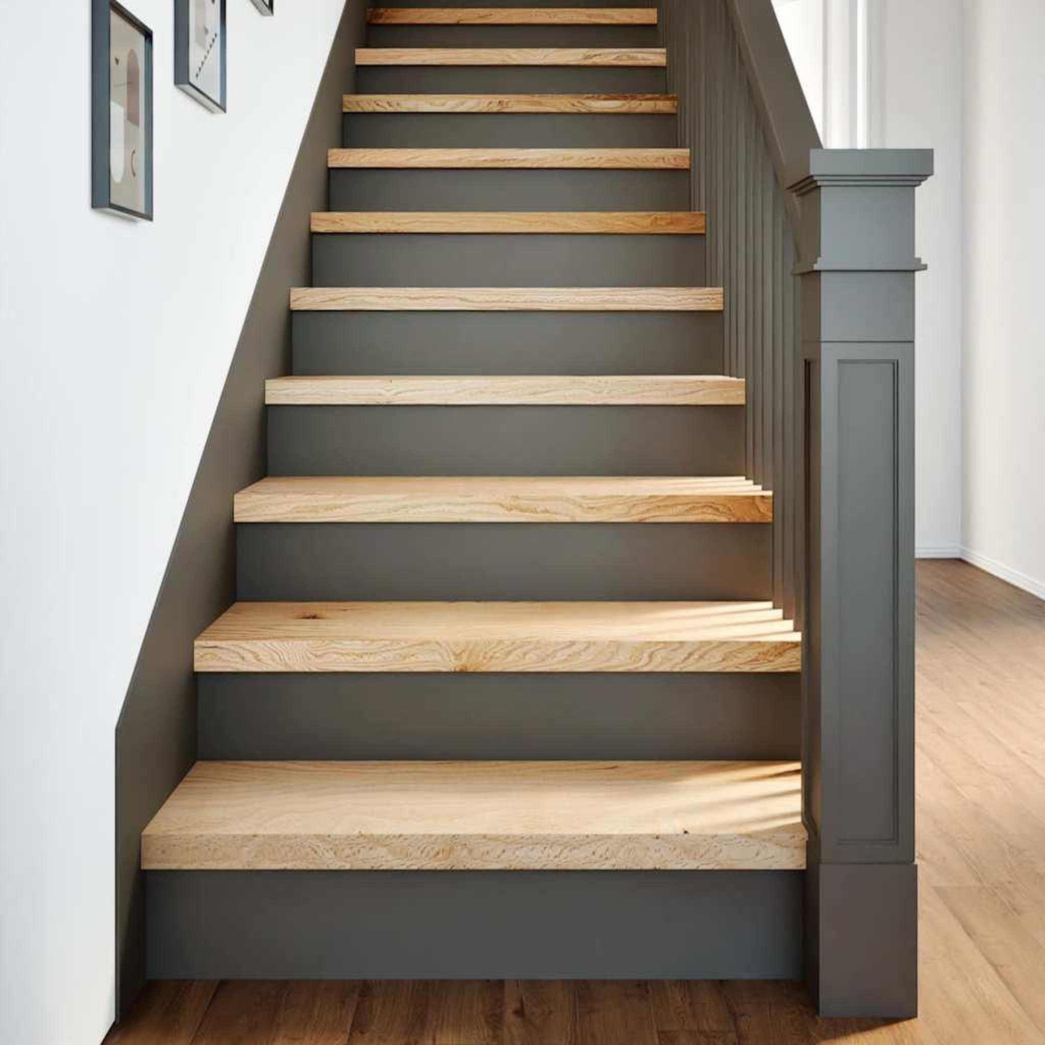 VIDAXL Marches d'escalier 16 pcs non traite bois de chene massif