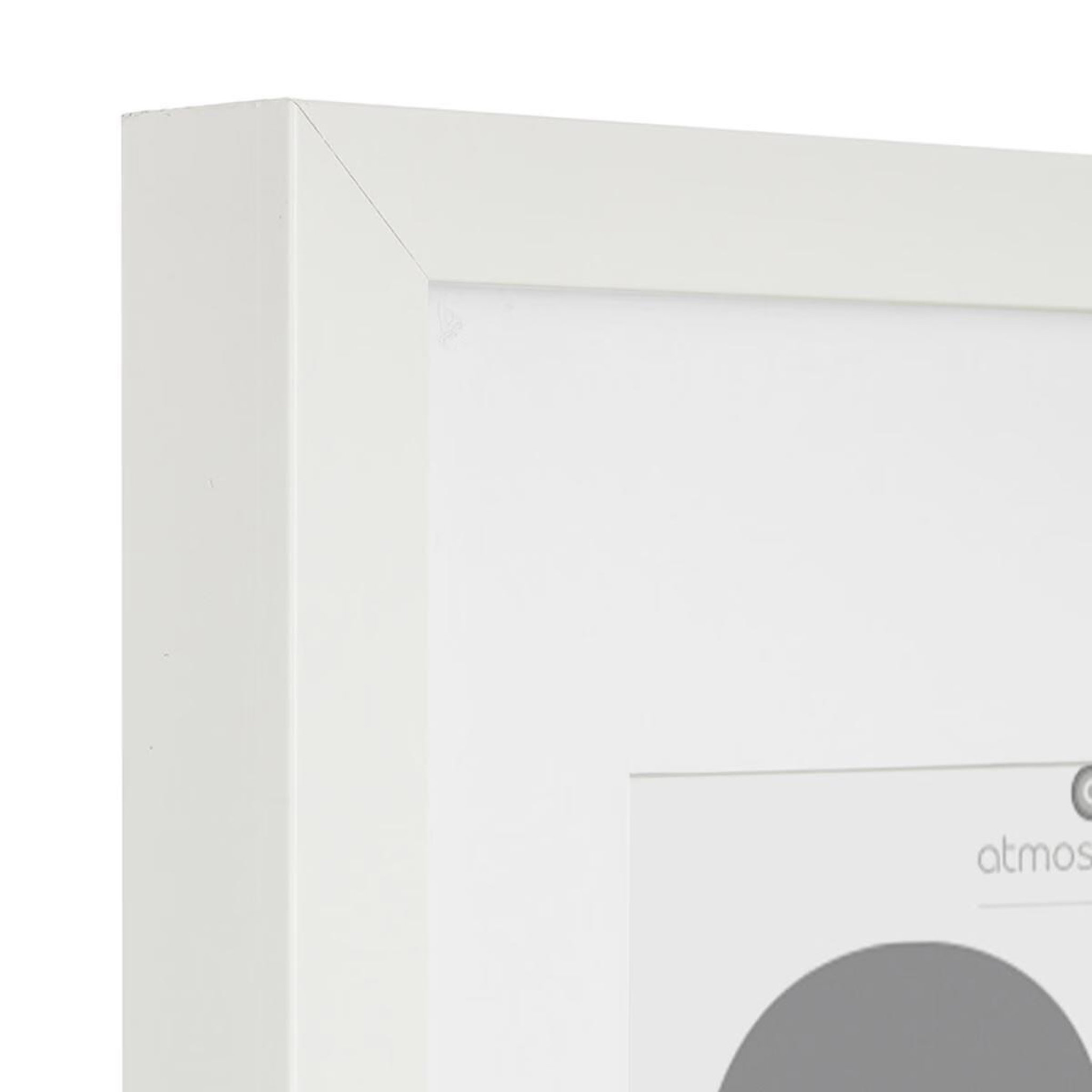 Voir la diapositive 2 : ATMOSPHERA Cadre photo déco  eva  21x30cm blanc