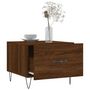 Voir la diapositive 4 : VIDAXL Tables basses 2 pcs chene marron 50x50x40 cm bois d'ingenierie