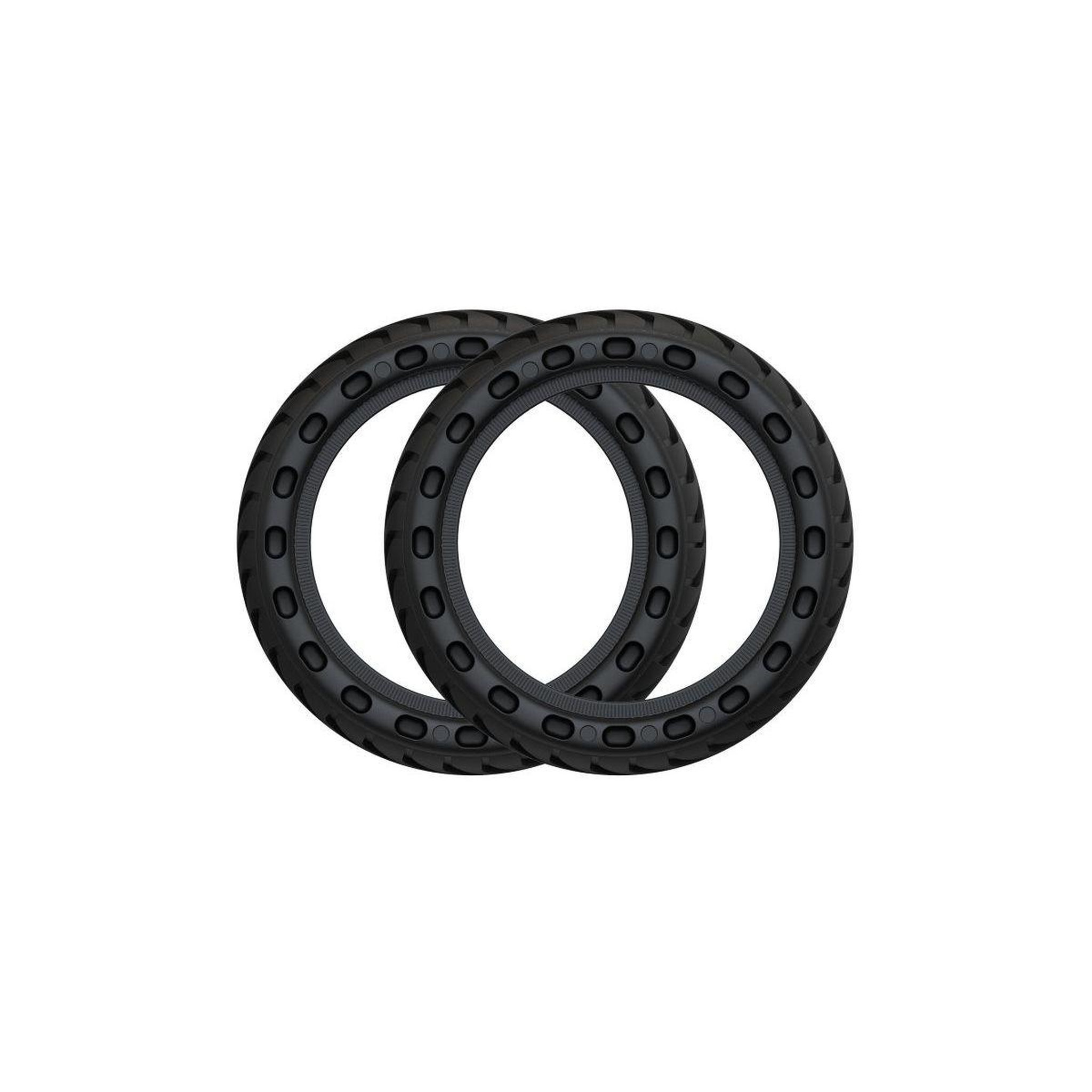 Voir la diapositive 3 : CASR Pneu 2 pneus alvéolés pour trottinette xiaomi