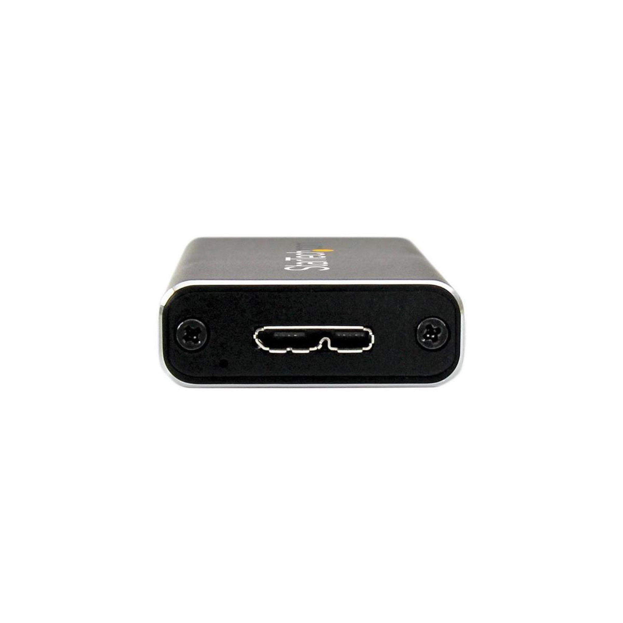 Voir la diapositive 3 : Startech Startech.com sms1bmu313 boîtier de disques de stockage enceinte ssd noir, argent