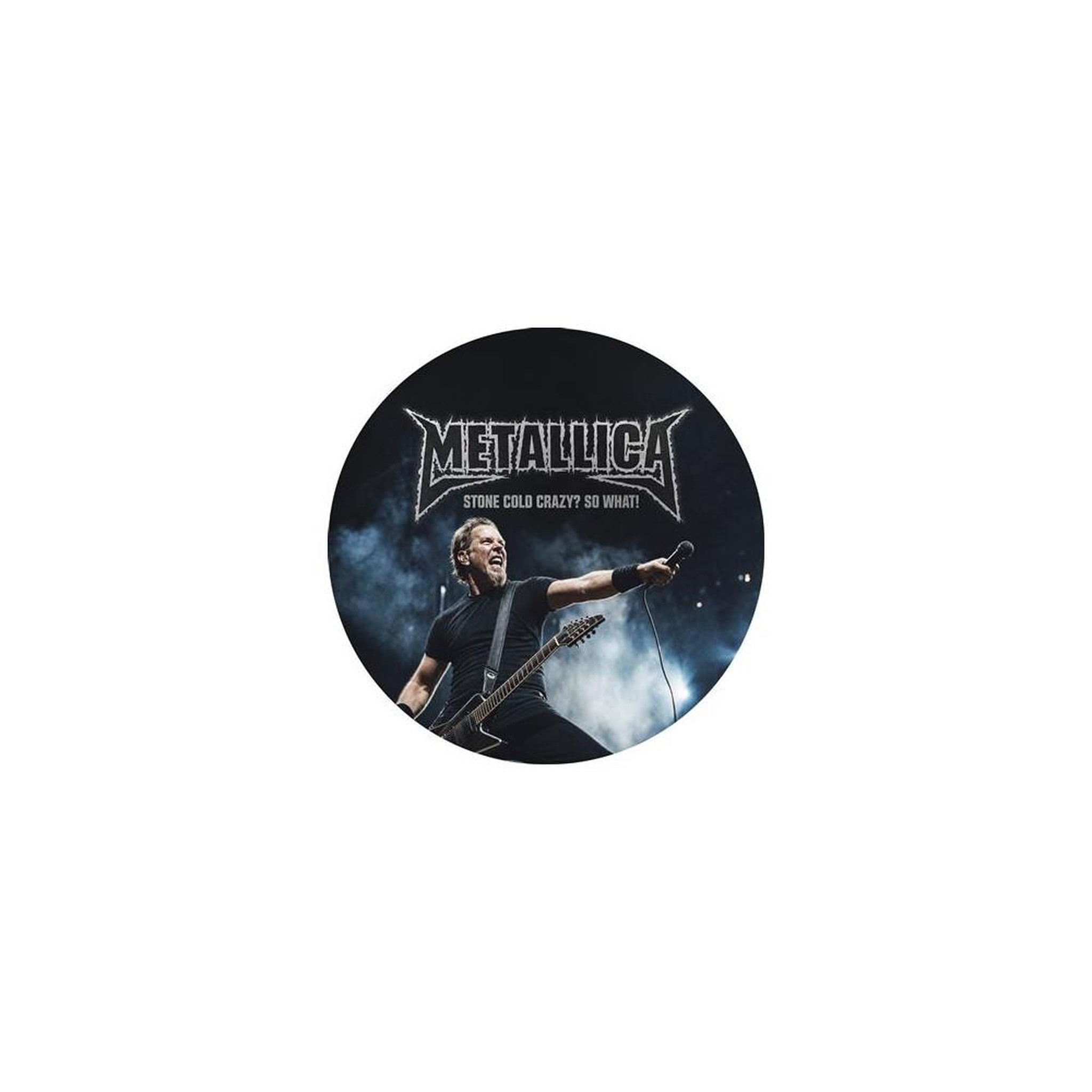 Vinyle 45T Picture Disc single Rock Metallica Stone Cold Crazy? So What (Live On Air)