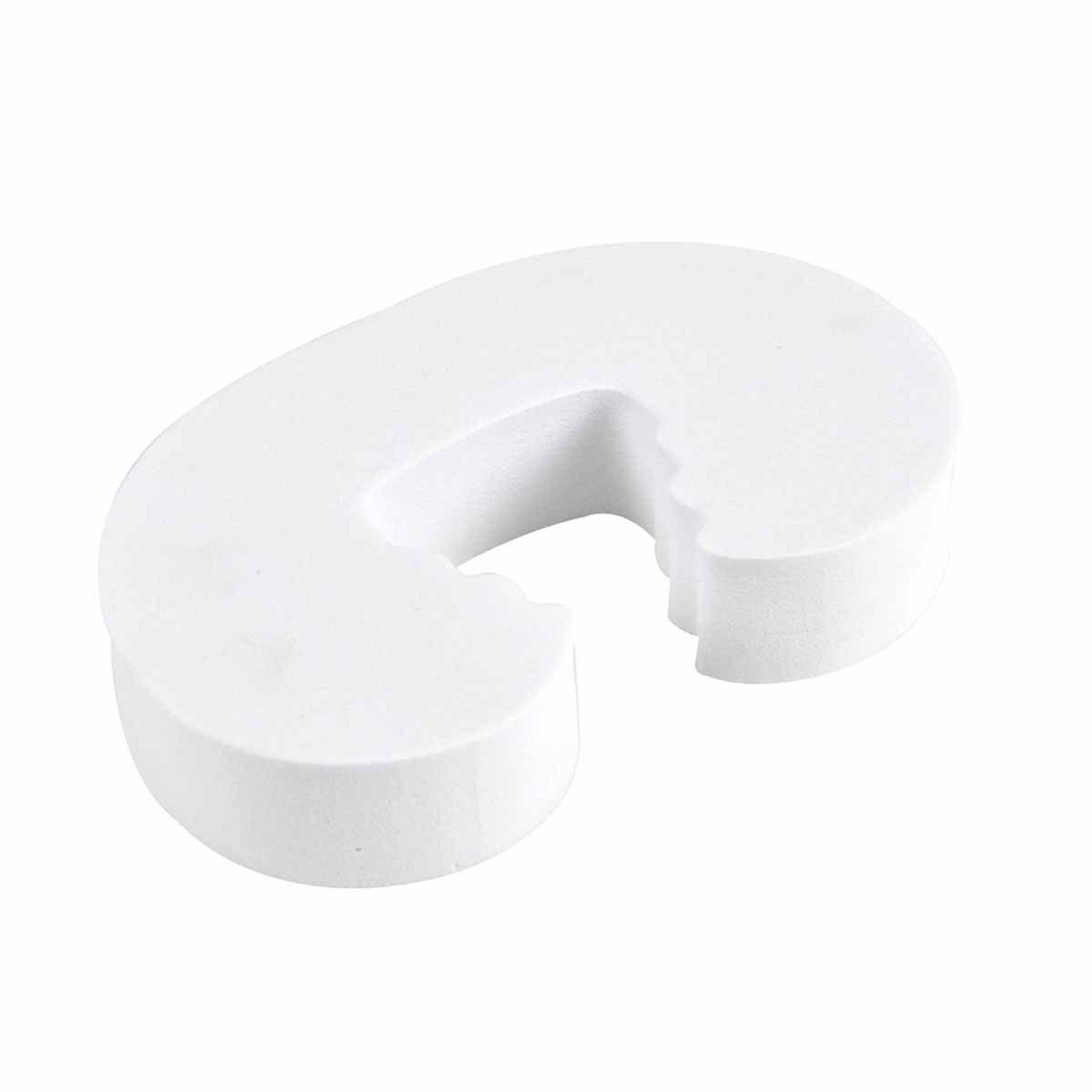 HOMEA Amortisseur de porte  sécurité bébé  11cm blanc