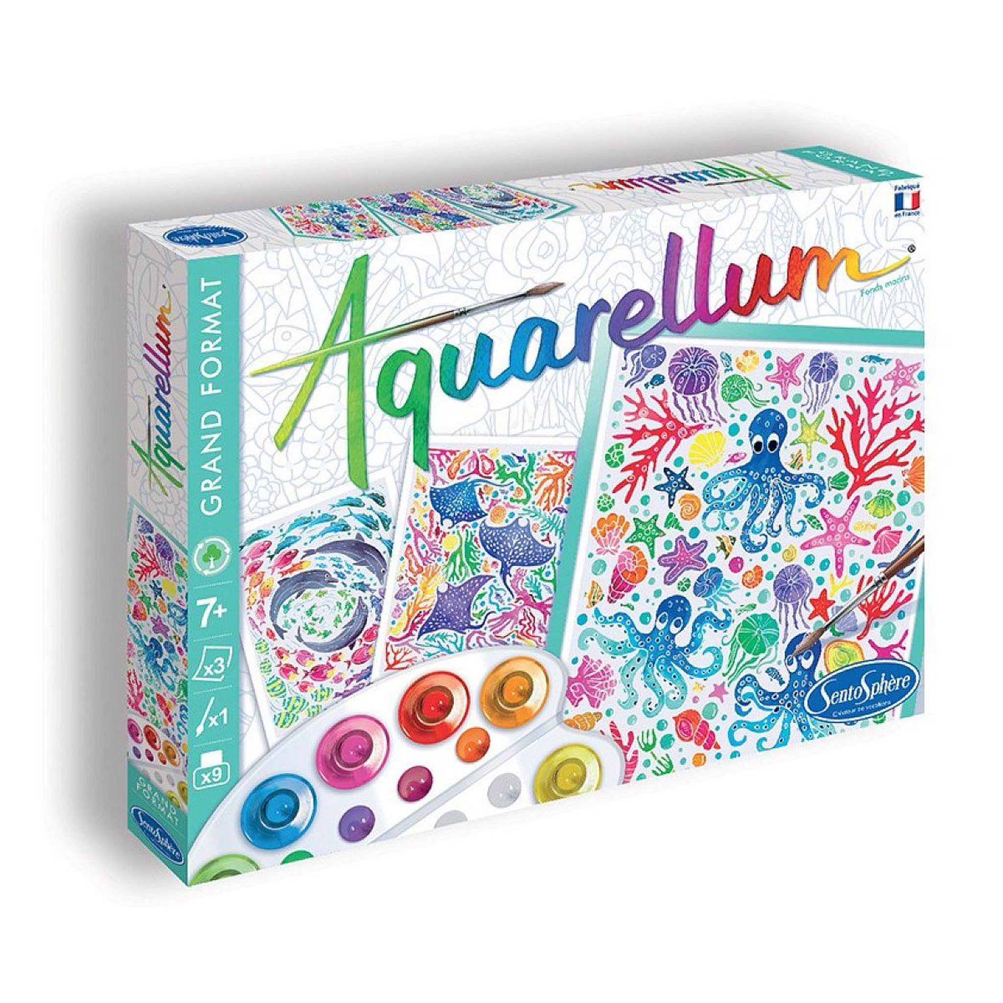 Sentosphere Aquarellum gm les fonds marins