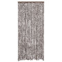 Voir la diapositive 3 : VIDAXL Moustiquaire Marron et blanc 90x220 cm Chenille