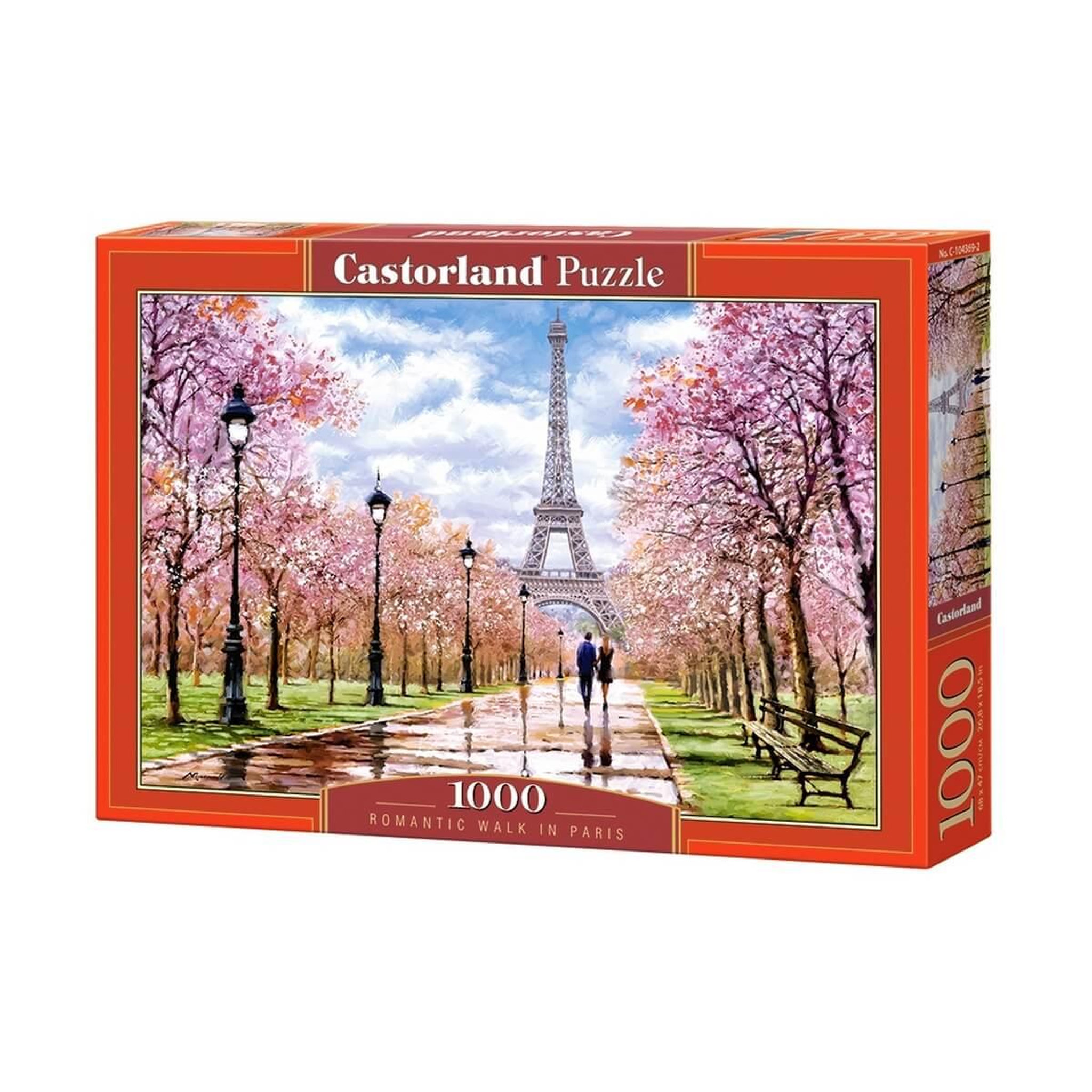 Voir la diapositive 2 : Castorland Puzzle 1000 pièces : une romantique balade dans paris