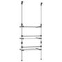 Voir la diapositive 5 : VIDAXL Sechoir a linge suspendu a 3 niveaux Aluminium