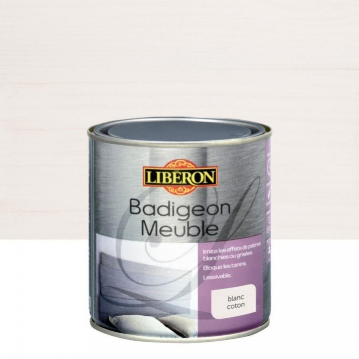 Liberon Badigeon Meuble LIBERON blanc coton mat 0.5 l pas cher 