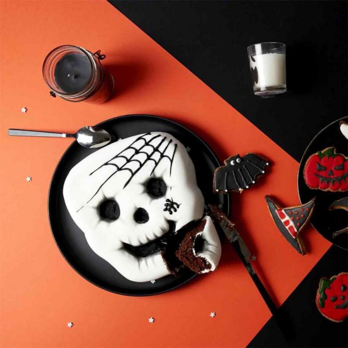 Lily Cook moule silicone tete de mort m12