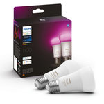 Philips Ampoule LED connectée HUE W&C E27 75W x2