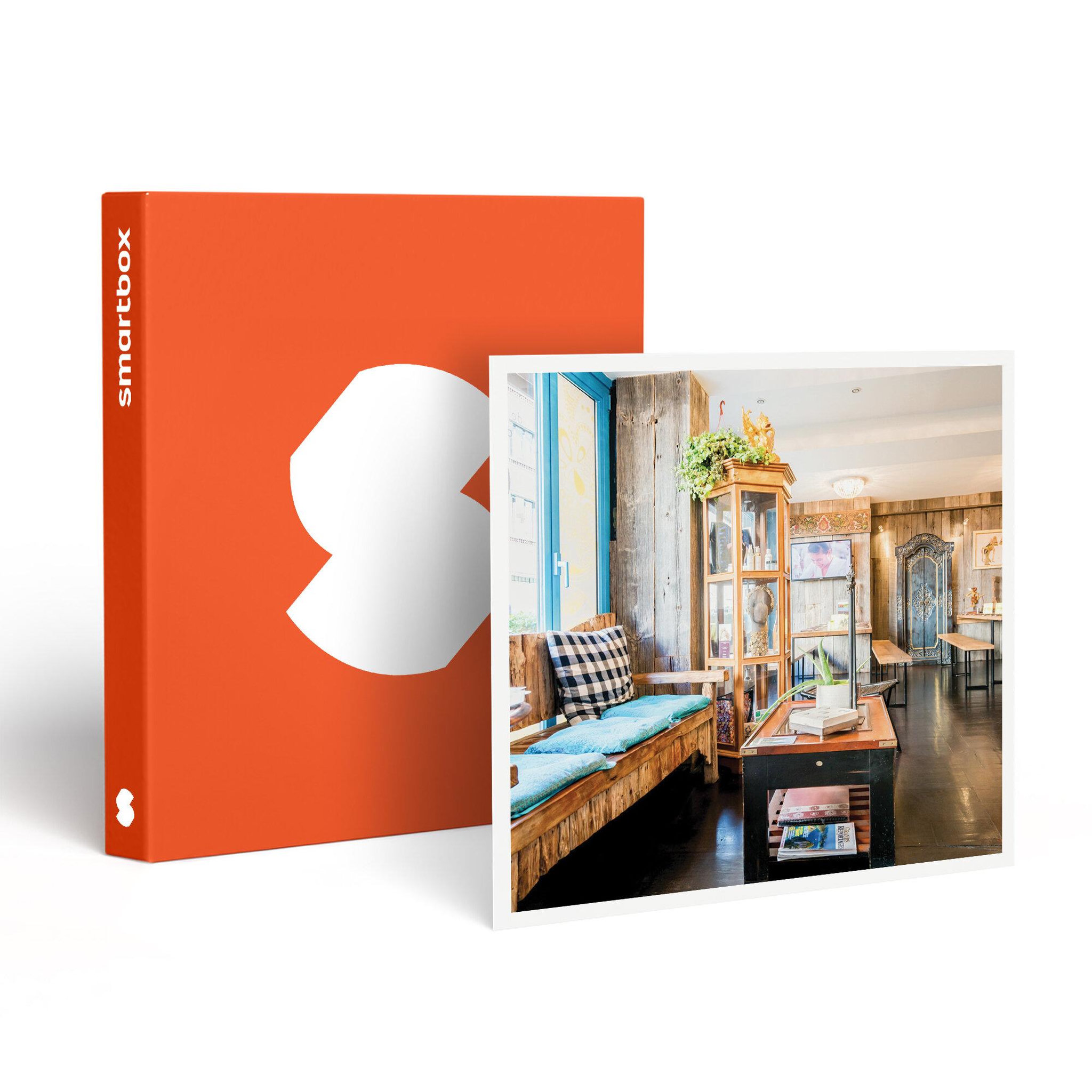 Voir la diapositive 1 : Smartbox Séance de bien-être de 2h chez Mamabali Spa Paris : massage balinais, soins et hammam pour 2 - Coffret Cadeau Bien-être