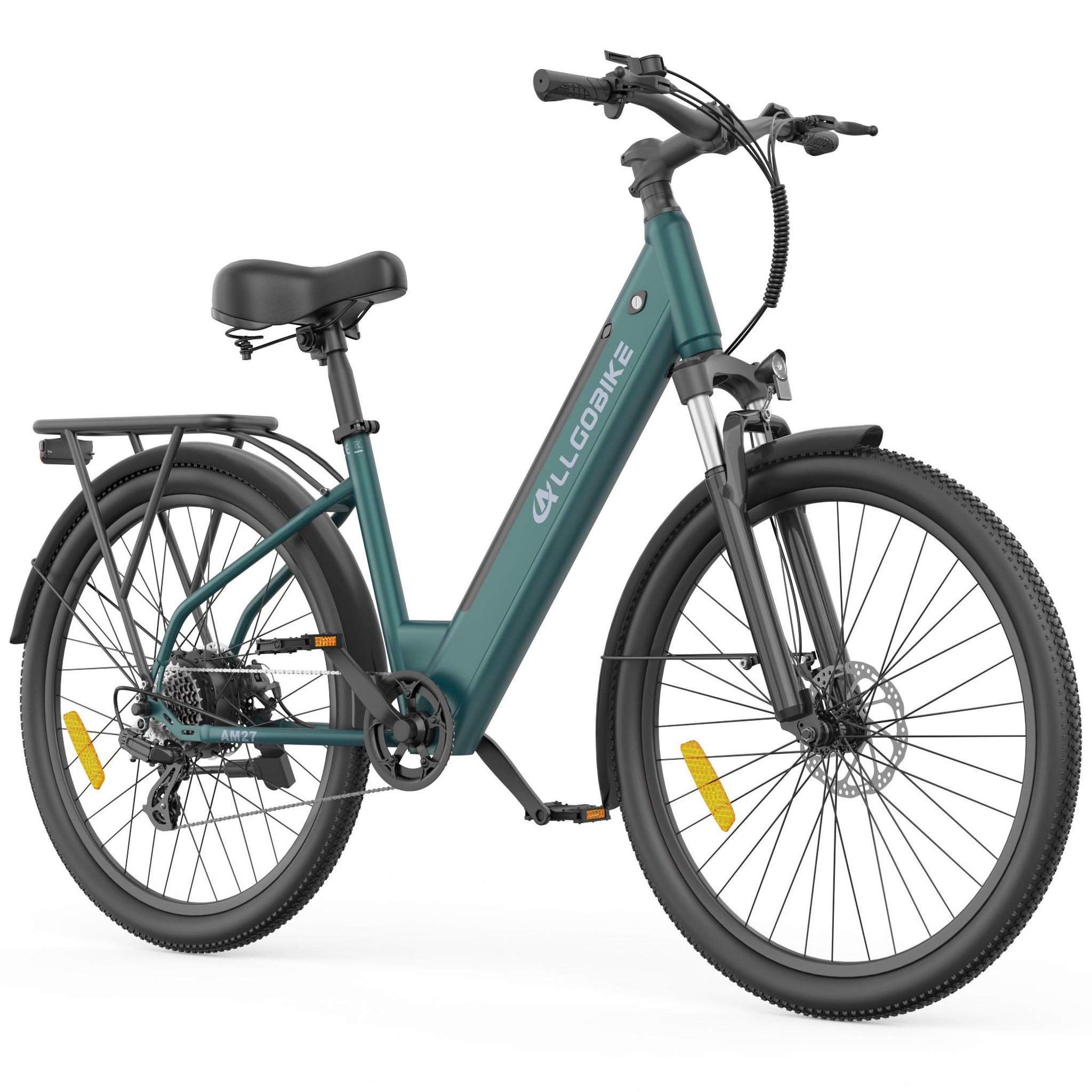 Voir la diapositive 2 : ALLGOBIKE Vélo électrique allgobike am27 27,5 pouces