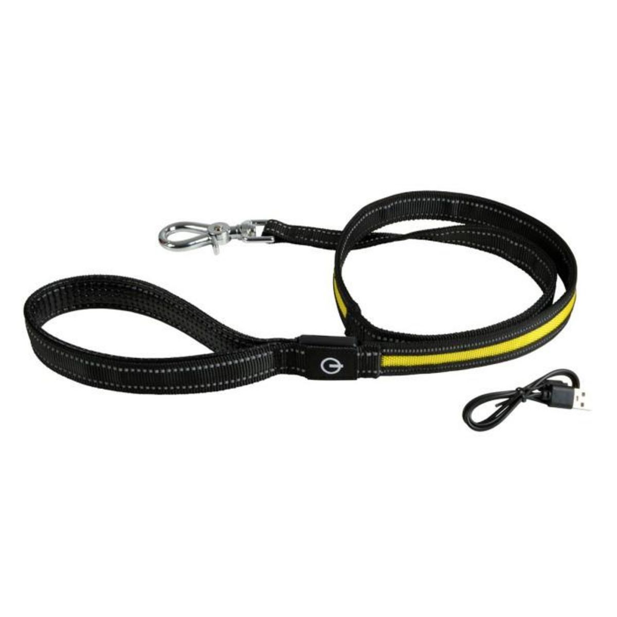 Paris Prix Laisse Lumineuse Pour Chien  LED  120cm Jaune