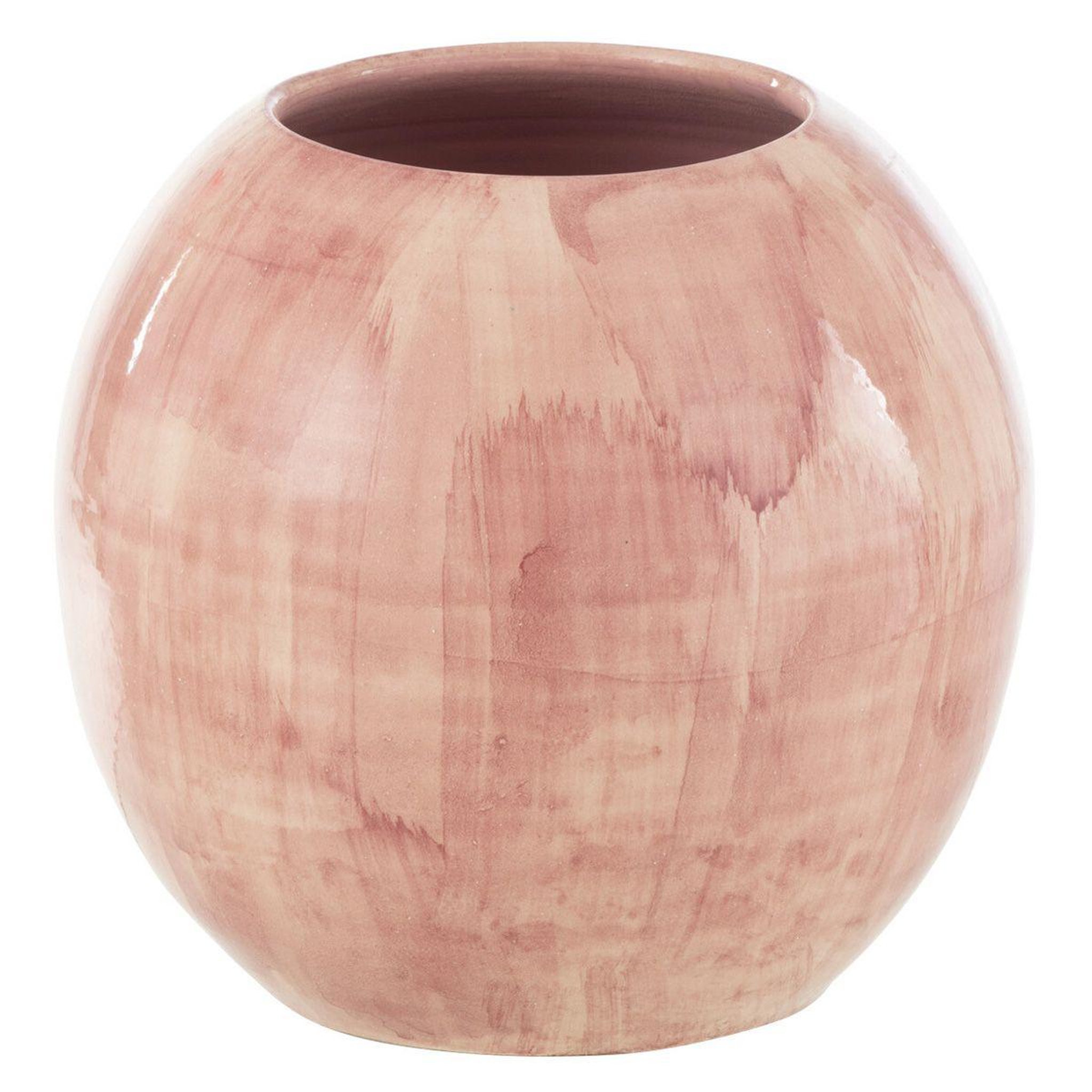 J-LINE Cache-Pot en Céramique  Pinky Perfect  24cm Rose