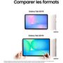 Voir la diapositive 5 : Samsung Tablette Android Galaxy Tab S10FE+ 5G 256Go Gris