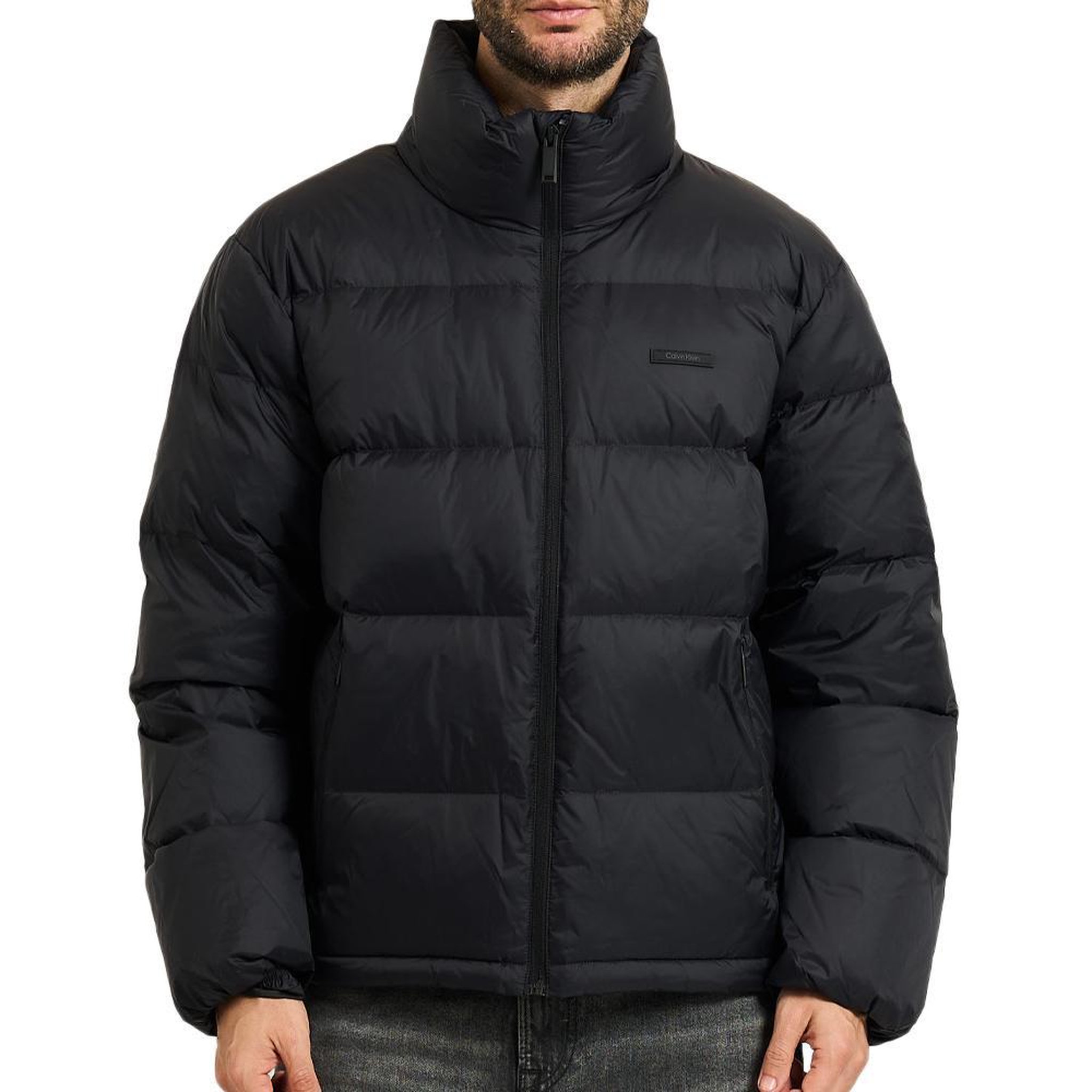 CALVIN KLEIN JEANS Doudoune noire homme calvin klein jeans lv04ld529g. Coloris disponibles : Noir