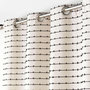 Voir la diapositive 2 : Douceur d'Intérieur Rideau à œillets CANNA - Coton recyclé GRS - 140 x 240 cm - Ecru
