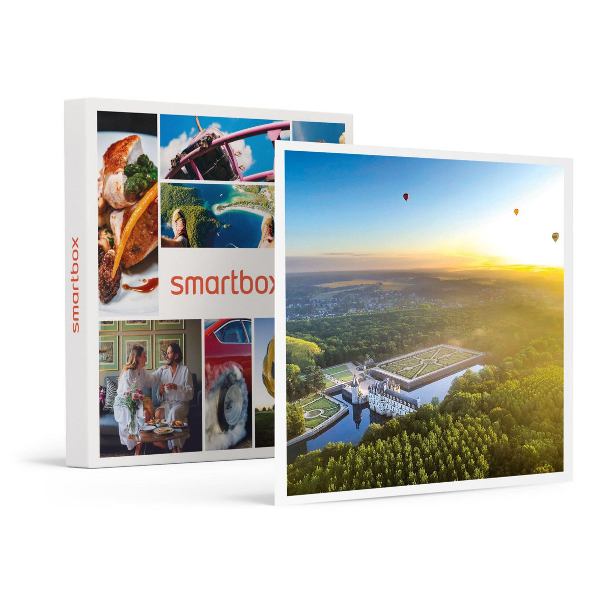 Smartbox Vol en montgolfière avec pilotage au-dessus des châteaux de la Loire - Coffret Cadeau Sport & Aventure