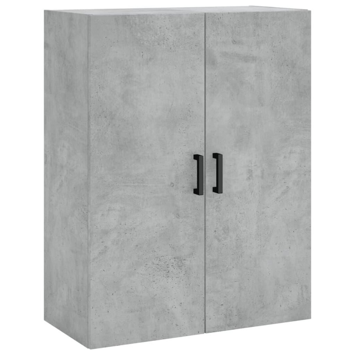 VIDAXL Armoire murale gris beton 69,5x34x90 cm