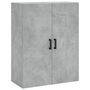 Voir la diapositive 2 : VIDAXL Armoire murale gris beton 69,5x34x90 cm