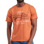 SUPERDRY T-Shirt Orange Homme Superdry Vl. Coloris disponibles : Orange