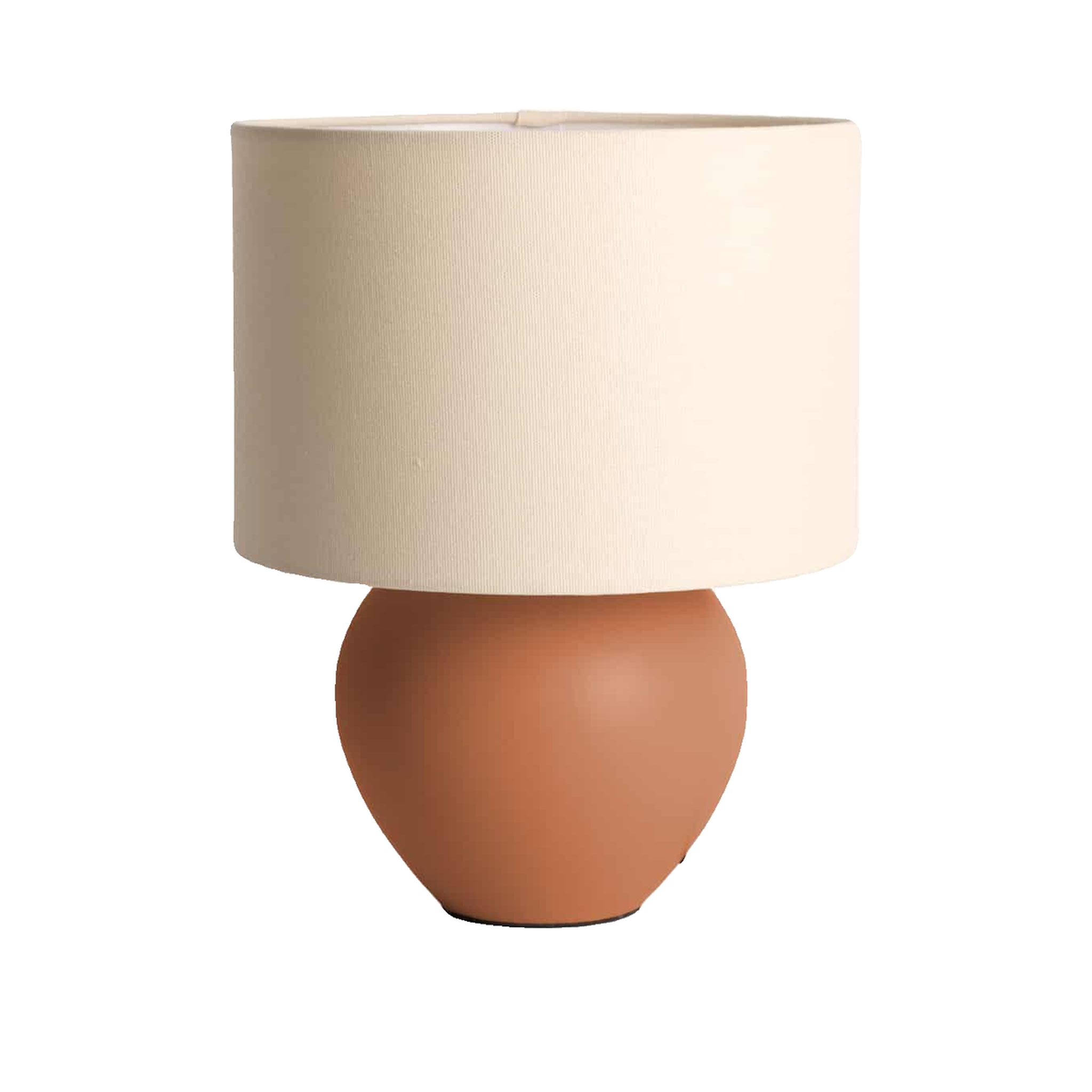 Leitmotiv Lampe Leitmotiv Alma couleur marron et beige