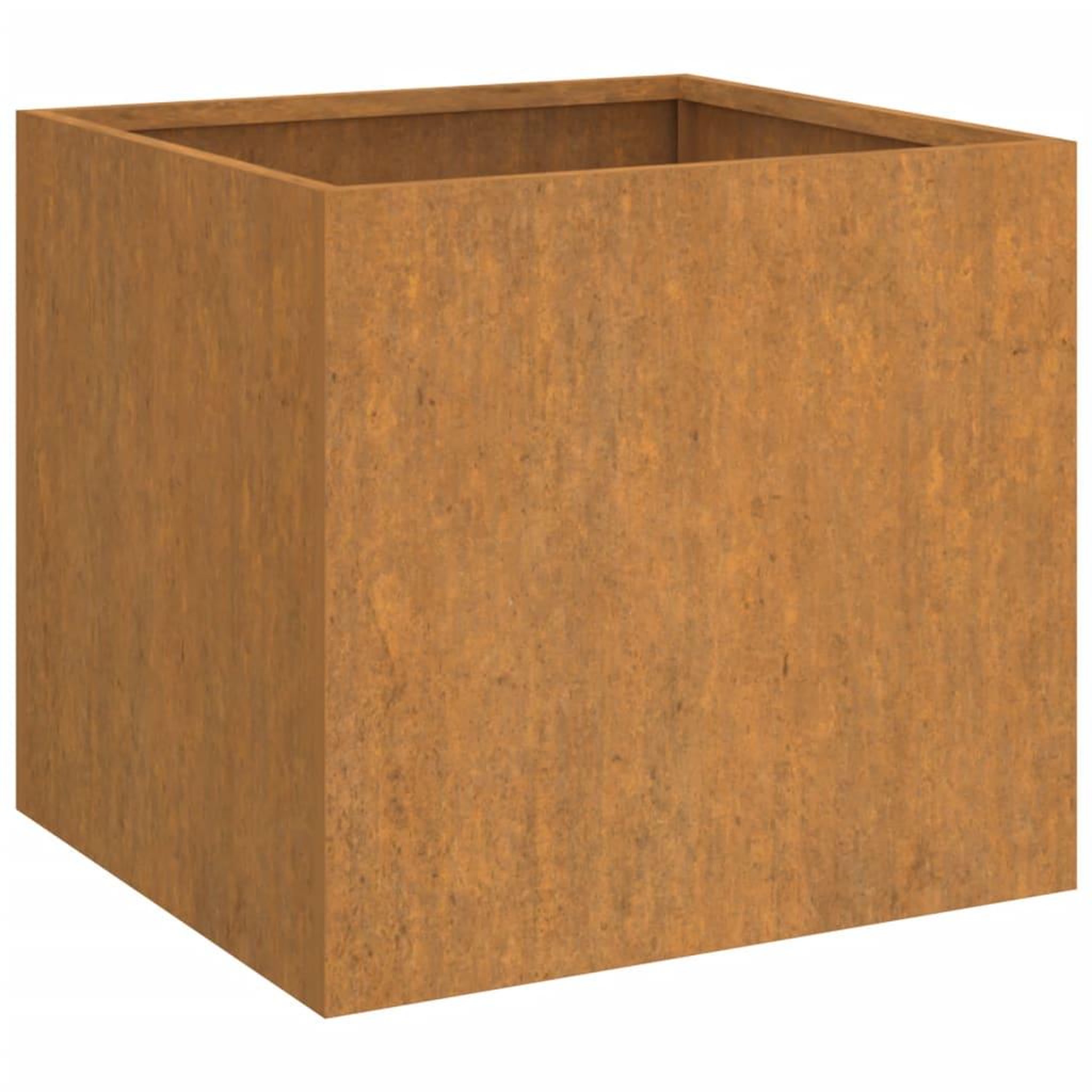Voir la diapositive 2 : VIDAXL Jardiniere 32x30x29 cm acier corten
