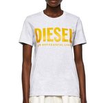 DIESEL T shirt  Chiné Femme Diesel Sily. Coloris disponibles : Gris