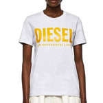 DIESEL T shirt  Chiné Femme Diesel Sily. Coloris disponibles : Gris